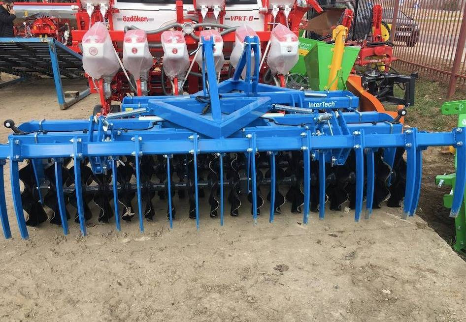 Inter-Tech front disc cultivator 2.5 m with flat bar drag BAP01 - ON STOCK - Дисковая борона: фото 2 Inter-Tech front disc cultivator 2.5 m with flat bar drag BAP01 - ON STOCK - Дисковая борона: фото 2