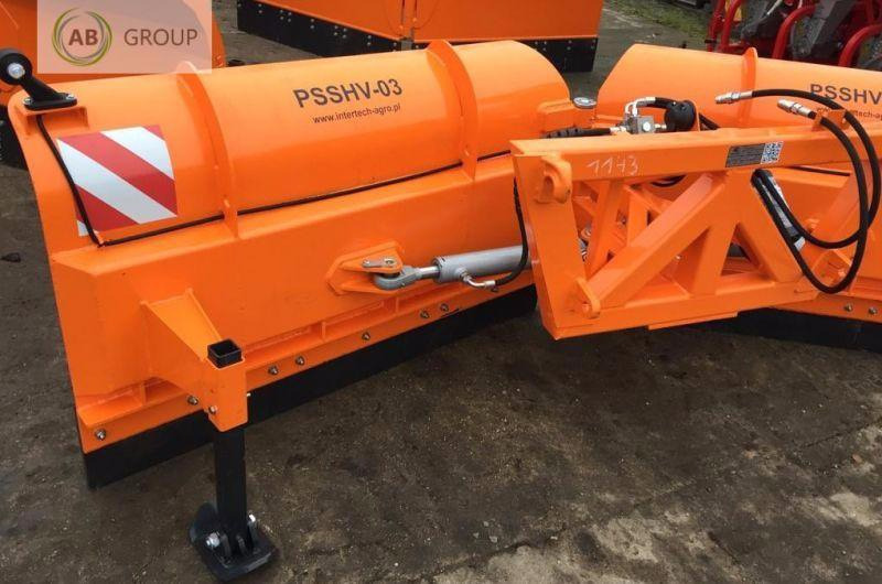 Inter-Tech hydraulic plough PSSHV-03, OPV12, 3.15m ON STOCK - Отвал для снега для Сельскохозяйственной техники: фото 4 Inter-Tech hydraulic plough PSSHV-03, OPV12, 3.15m ON STOCK - Отвал для снега для Сельскохозяйственной техники: фото 4