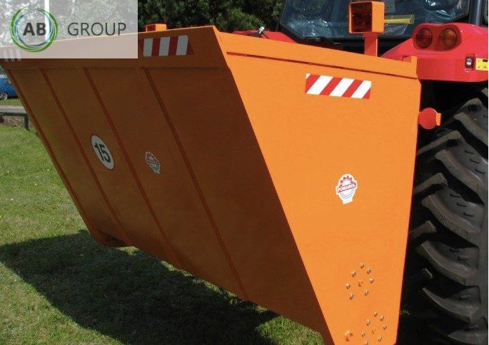 Разбрасыватель песка/ Соли Pomarol self-loading sand spreader PS150, 1.3 m: фото 7