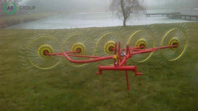 Taret rake-tedder Z 213/1 / PZK-5 - Сеноворошилка: фото 2 Taret rake-tedder Z 213/1 / PZK-5 - Сеноворошилка: фото 2