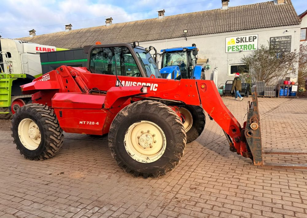 Manitou MT 728-4 - Телескопический погрузчик: фото 3 Manitou MT 728-4 - Телескопический погрузчик: фото 3
