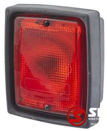 Diversen Mistachterlicht Hella 135x157mm 12V-24V - Противотуманная фара для Грузовиков: фото 1 Diversen Mistachterlicht Hella 135x157mm 12V-24V - Противотуманная фара для Грузовиков: фото 1