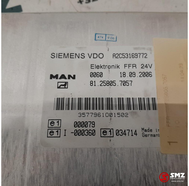 MAN Occ ECU FFR regeleenheid MAN - Блок управления для Грузовиков: фото 5 MAN Occ ECU FFR regeleenheid MAN - Блок управления для Грузовиков: фото 5