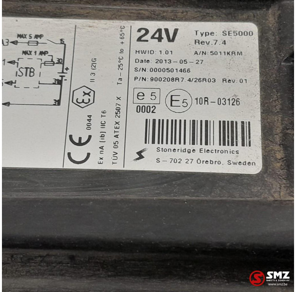 MAN Occ tachograaf MAN - Электрическая система для Грузовиков: фото 5 MAN Occ tachograaf MAN - Электрическая система для Грузовиков: фото 5