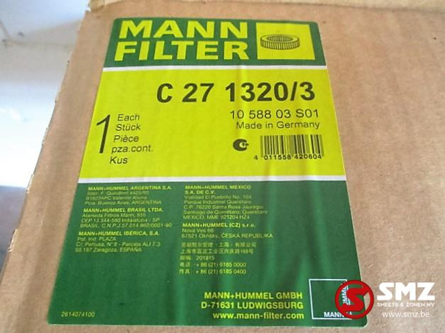 Mercedes-Benz Luchtfilter mann c271320/3 mercedes Actros - Воздушный фильтр для Грузовиков: фото 2 Mercedes-Benz Luchtfilter mann c271320/3 mercedes Actros - Воздушный фильтр для Грузовиков: фото 2