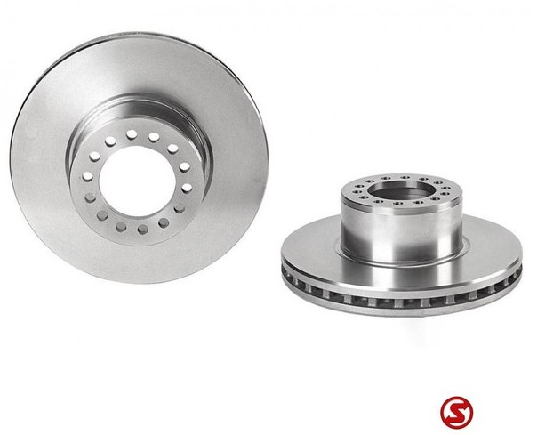 Mercedes-Benz Occ Remschijf Mercedes Atego vooras - Тормозной диск для Грузовиков: фото 1 Mercedes-Benz Occ Remschijf Mercedes Atego vooras - Тормозной диск для Грузовиков: фото 1