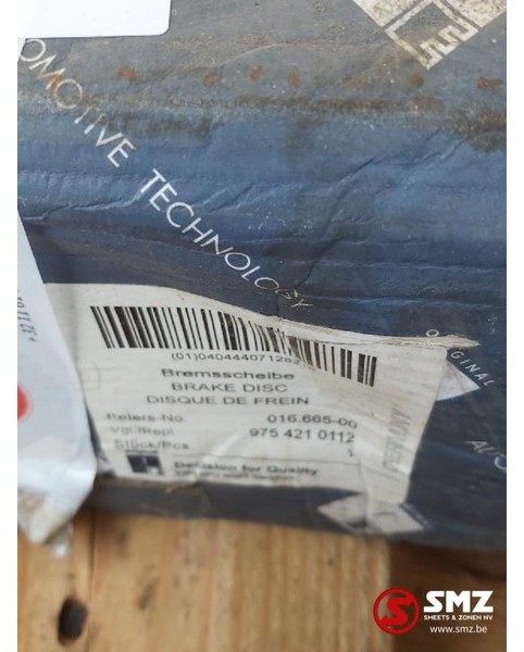 Mercedes-Benz Occ Remschijf Mercedes Atego vooras - Тормозной диск для Грузовиков: фото 2 Mercedes-Benz Occ Remschijf Mercedes Atego vooras - Тормозной диск для Грузовиков: фото 2