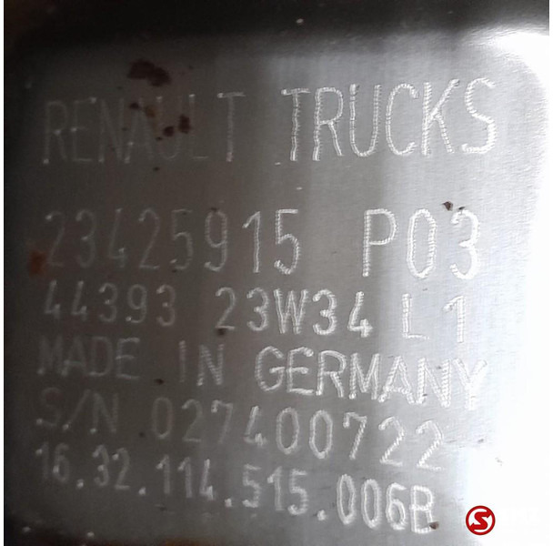 Renault Occ katalysator Euro 6 Renault - Катализатор для Грузовиков: фото 5 Renault Occ katalysator Euro 6 Renault - Катализатор для Грузовиков: фото 5