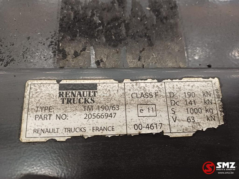 Renault Occ trekhaak met steunen TM190/63 Renault - Седло для Грузовиков: фото 5 Renault Occ trekhaak met steunen TM190/63 Renault - Седло для Грузовиков: фото 5