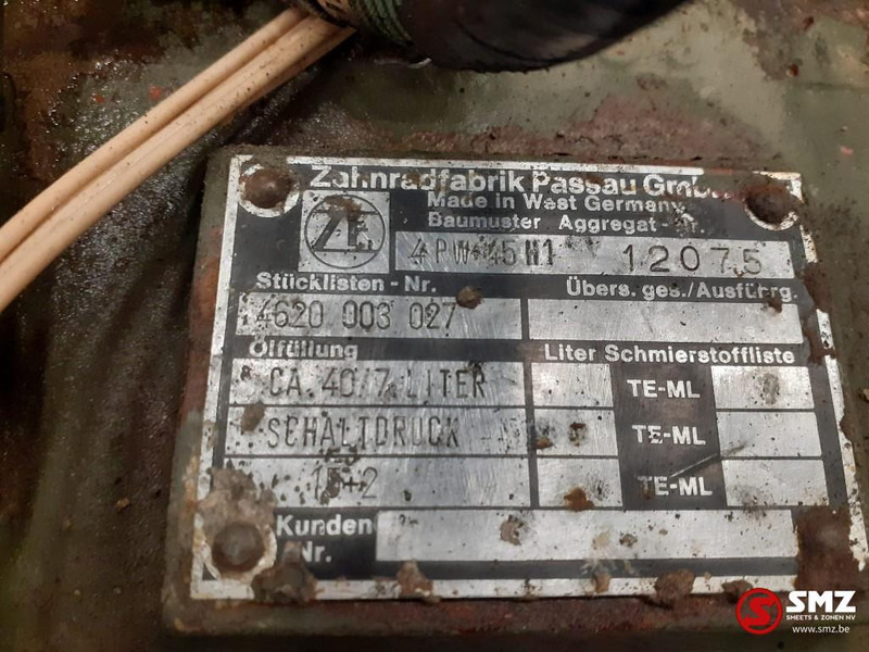 Zettelmeyer Occ Versnellingsbak Zettelmeyer 4PW45 H1 - Коробка передач для Грузовиков: фото 5 Zettelmeyer Occ Versnellingsbak Zettelmeyer 4PW45 H1 - Коробка передач для Грузовиков: фото 5