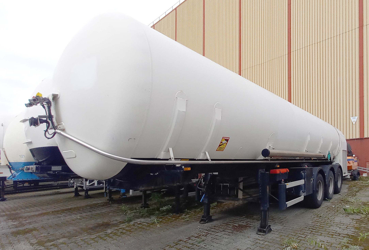 GOFA Gas tank semi-trailer cryogenic used for nitrogen, argon, oxygen, LIN, LOX, LAR - Полуприцеп-цистерна: фото 2 GOFA Gas tank semi-trailer cryogenic used for nitrogen, argon, oxygen, LIN, LOX, LAR - Полуприцеп-цистерна: фото 2