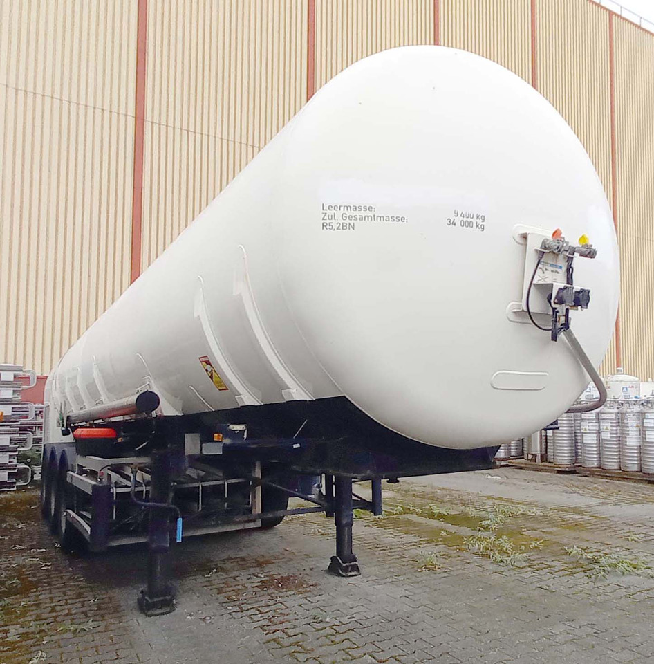GOFA Gas tank semi-trailer cryogenic used for nitrogen, argon, oxygen, LIN, LOX, LAR - Полуприцеп-цистерна: фото 1 GOFA Gas tank semi-trailer cryogenic used for nitrogen, argon, oxygen, LIN, LOX, LAR - Полуприцеп-цистерна: фото 1