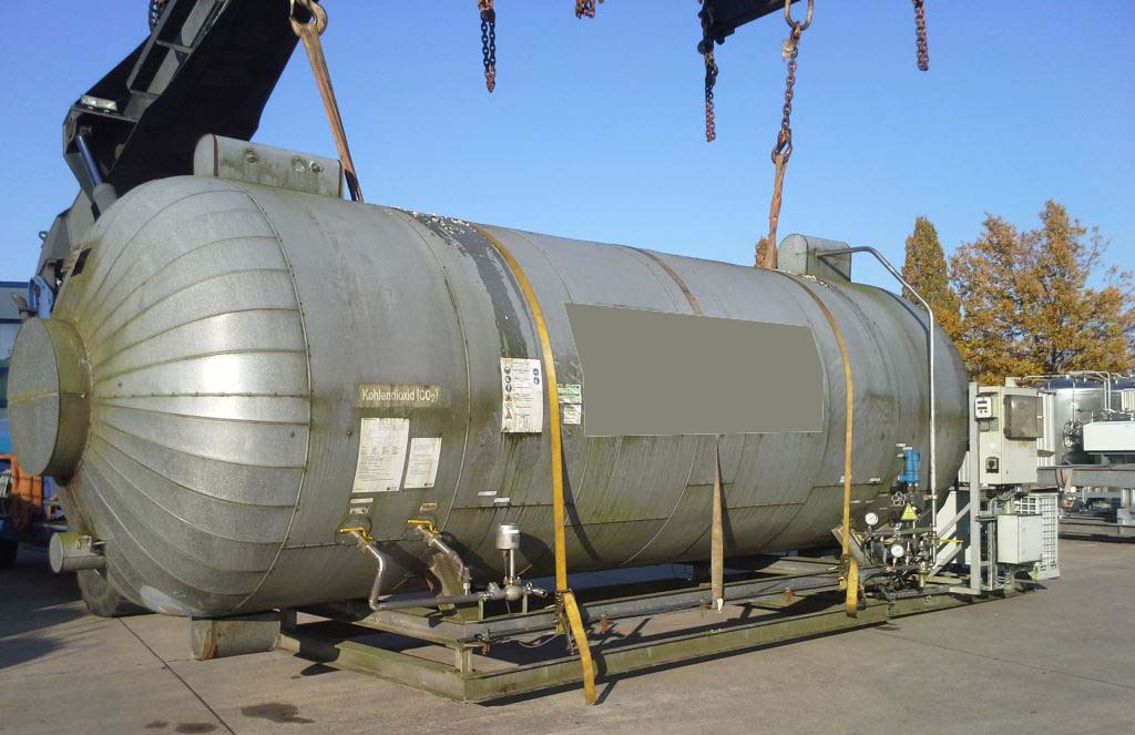 Gas tank used for CO2 liquid Carbon dioxide - Резервуар для хранения: фото 1 Gas tank used for CO2 liquid Carbon dioxide - Резервуар для хранения: фото 1
