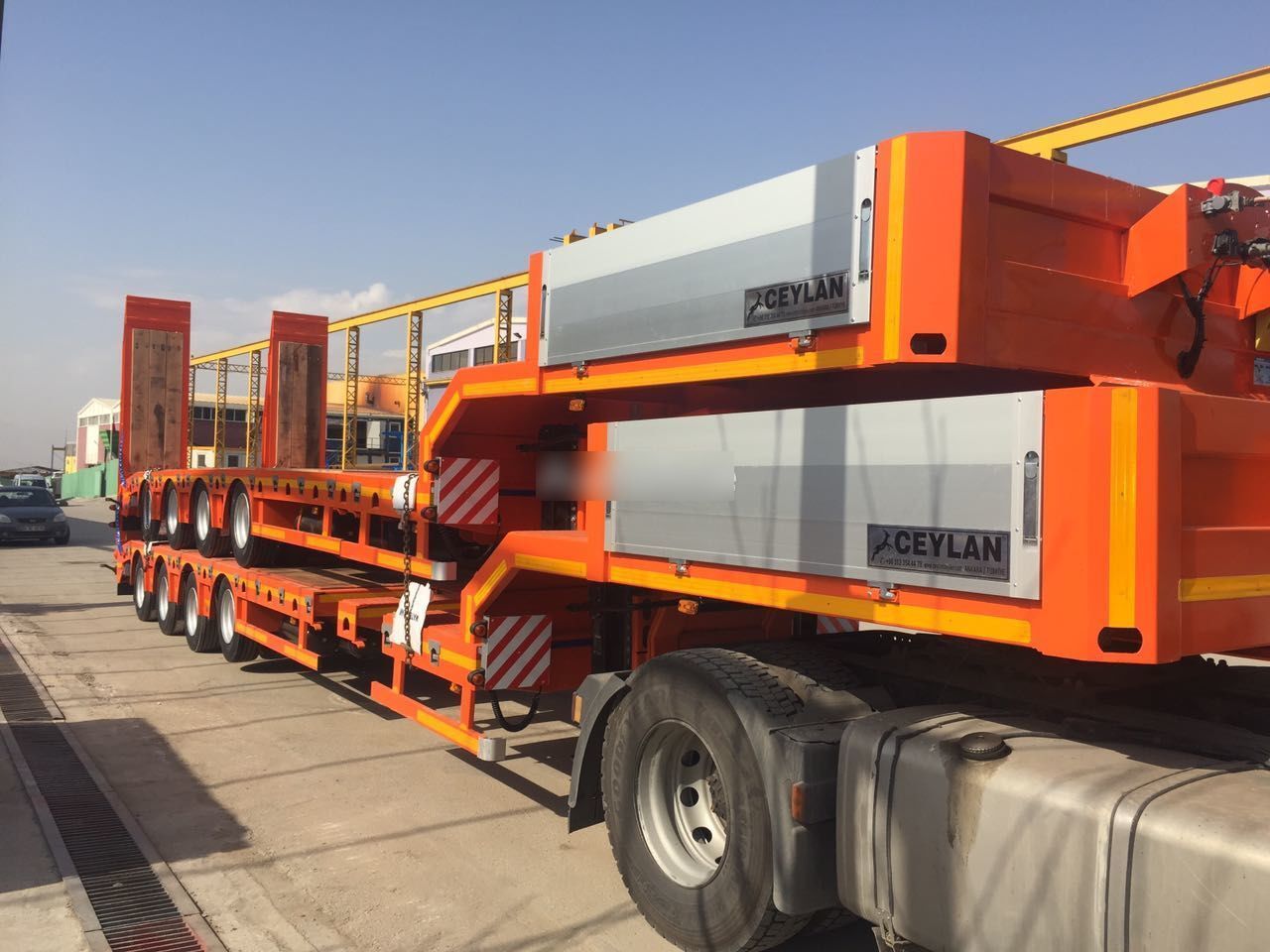 Новый Низкорамный полуприцеп CEYLAN 4 AXLES STANDART & EXTENDABLE LOWBED: фото 14 Новый Низкорамный полуприцеп CEYLAN 4 AXLES STANDART & EXTENDABLE LOWBED: фото 14