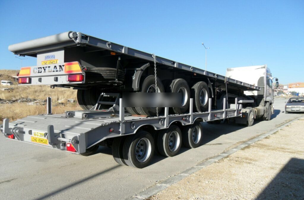 Новый Полуприцеп бортовой/ Платформа CEYLAN FLATBED: фото 7