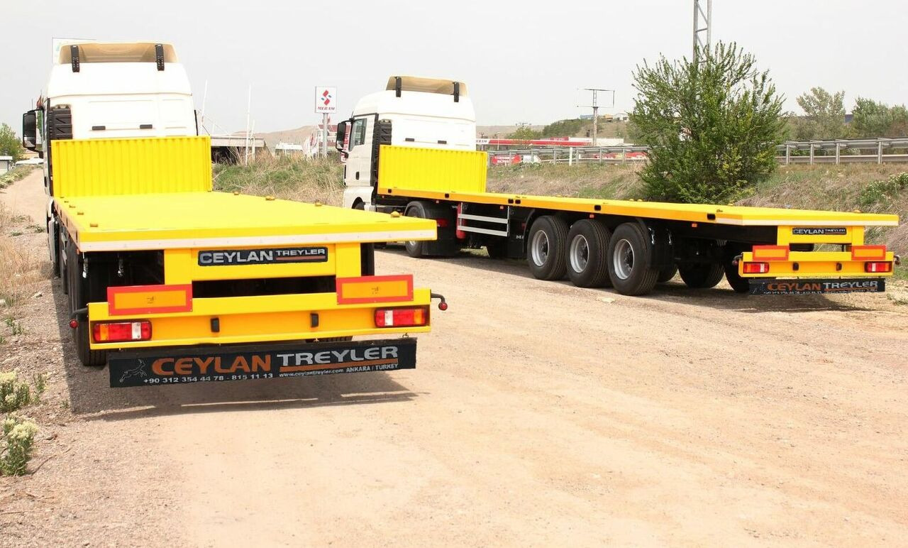 Новый Полуприцеп бортовой/ Платформа CEYLAN FLATBED: фото 8