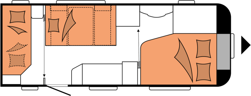 DE LUXE 540 KMFe - Прицеп дача: фото 2 DE LUXE 540 KMFe - Прицеп дача: фото 2