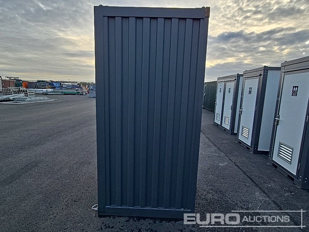 1.1m x 1.5m Grey Single Container Style Steel Toilets (Cannot Be Reconsigned) - Жилой контейнер: фото 2 1.1m x 1.5m Grey Single Container Style Steel Toilets (Cannot Be Reconsigned) - Жилой контейнер: фото 2