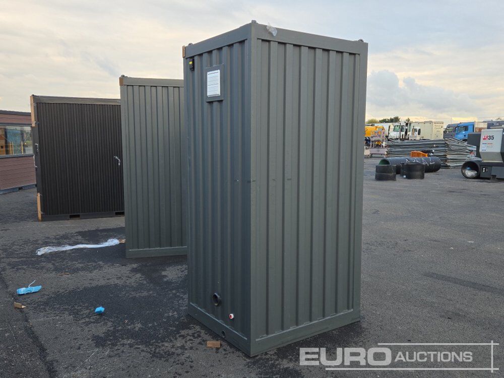 1.1m x 1.5m Grey Single Container Style Steel Toilets (Cannot Be Reconsigned) - Жилой контейнер: фото 5 1.1m x 1.5m Grey Single Container Style Steel Toilets (Cannot Be Reconsigned) - Жилой контейнер: фото 5