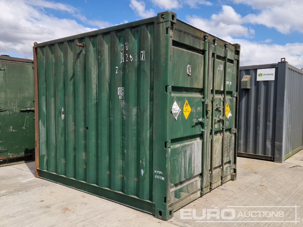 Морской контейнер 10' x 8' Sound Proof Container (Cannot Be Reconsigned): фото 8