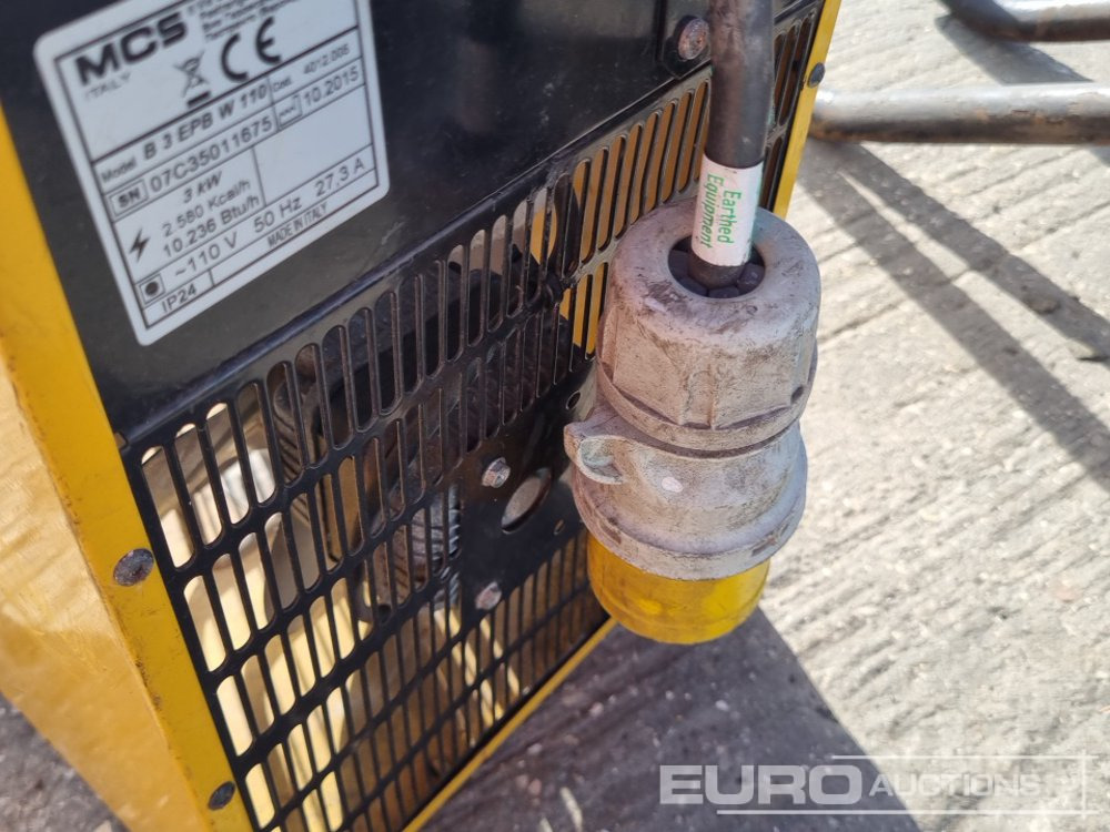 Строительное оборудование 110Volt Fan Heater (2 of), 110Volt Industrial Fan: фото 16