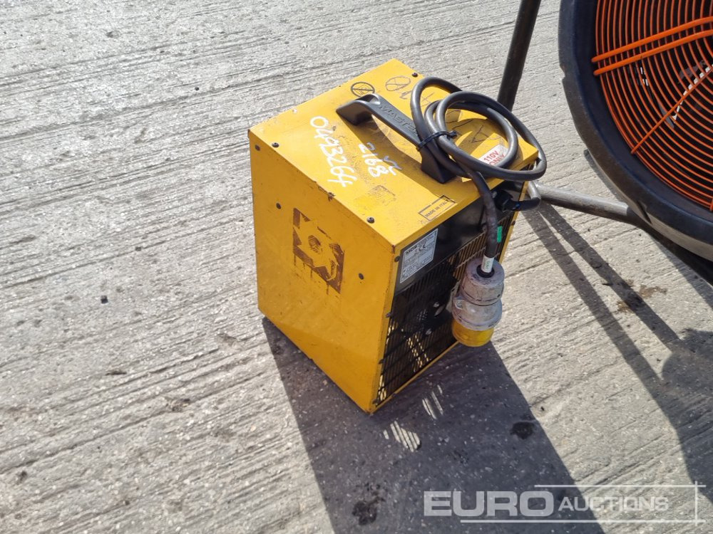 Строительное оборудование 110Volt Fan Heater (2 of), 110Volt Industrial Fan: фото 15