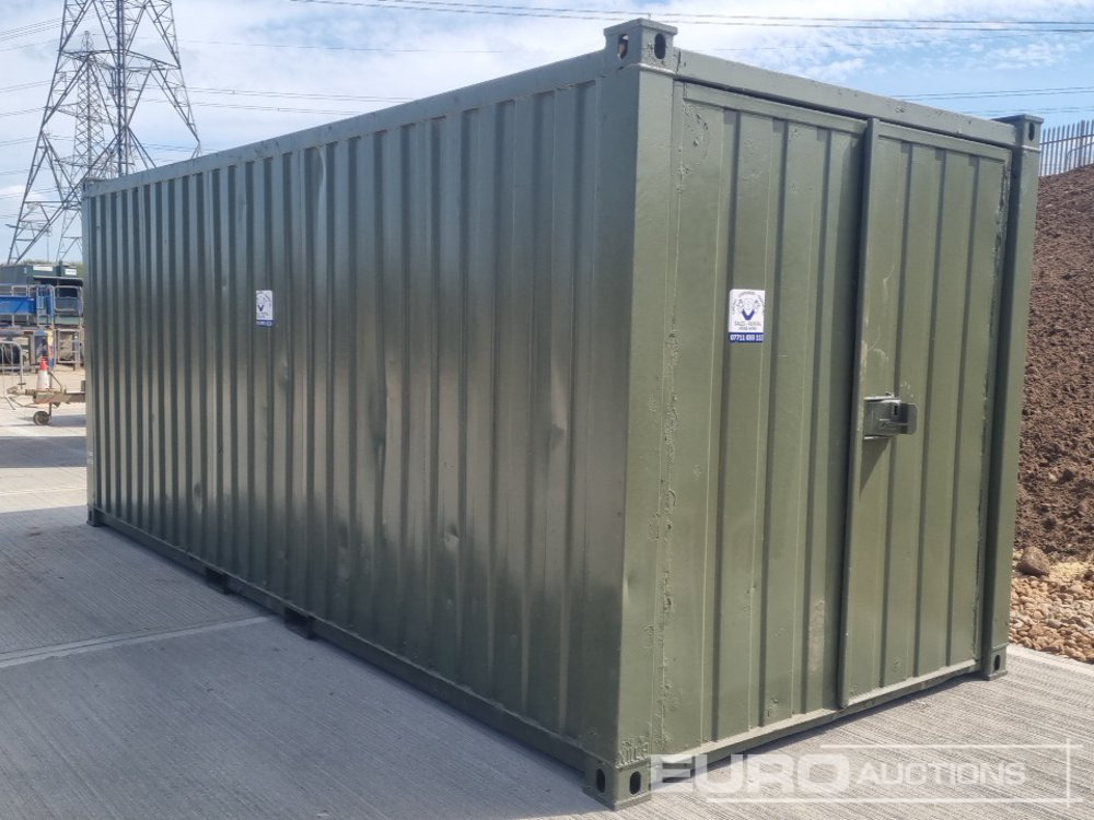 20' x 8' Container (Cannot Be Reconsigned) - Морской контейнер: фото 1 20' x 8' Container (Cannot Be Reconsigned) - Морской контейнер: фото 1