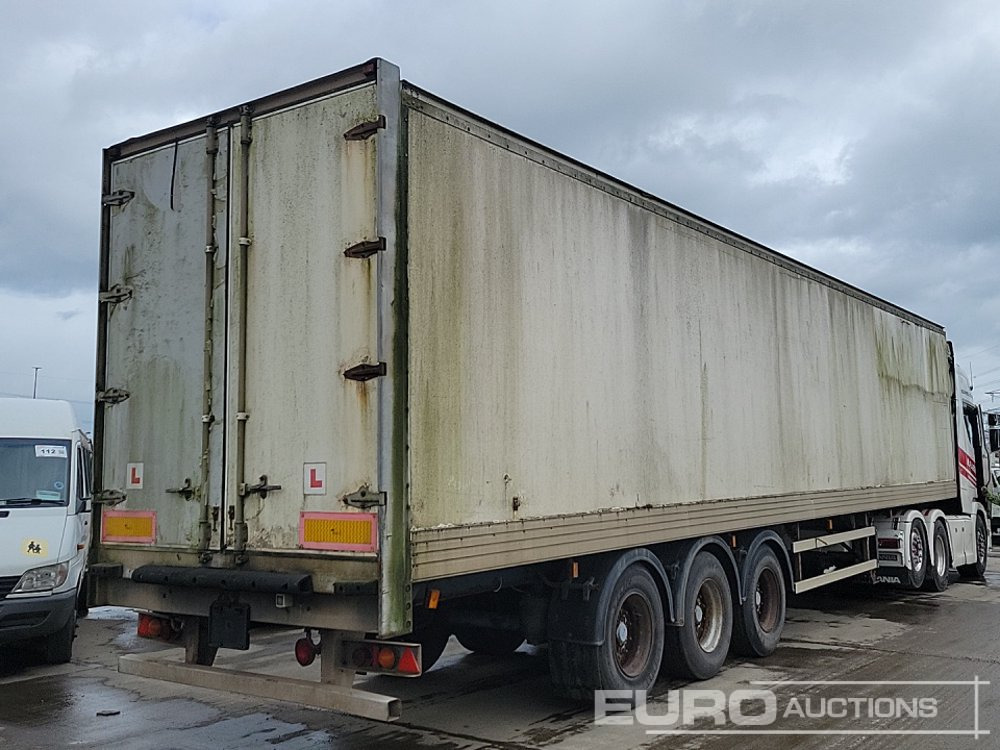 2000 Haldex Tri Axle Box Trailer - Полуприцеп-фургон: фото 5 2000 Haldex Tri Axle Box Trailer - Полуприцеп-фургон: фото 5