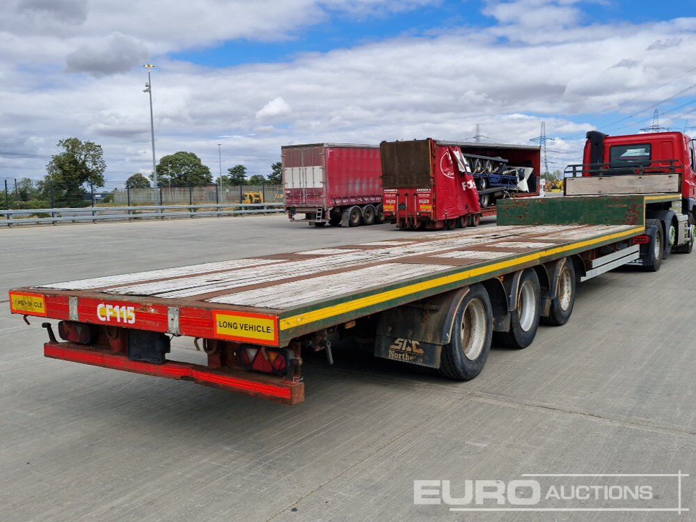 2000 SDC Trailer Tri Axle Stepframe Flat Bed Trailer - Полуприцеп бортовой/ Платформа: фото 5 2000 SDC Trailer Tri Axle Stepframe Flat Bed Trailer - Полуприцеп бортовой/ Платформа: фото 5