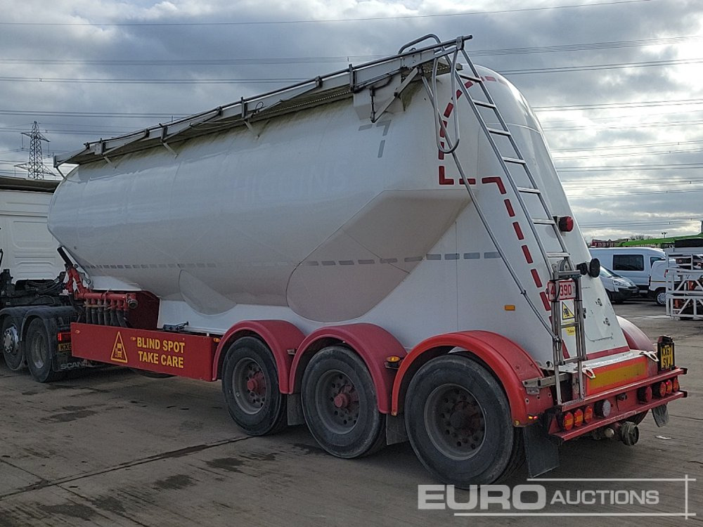 2003 Feldbinder Tri Axle Tanker Trailer - Полуприцеп-цистерна: фото 3 2003 Feldbinder Tri Axle Tanker Trailer - Полуприцеп-цистерна: фото 3