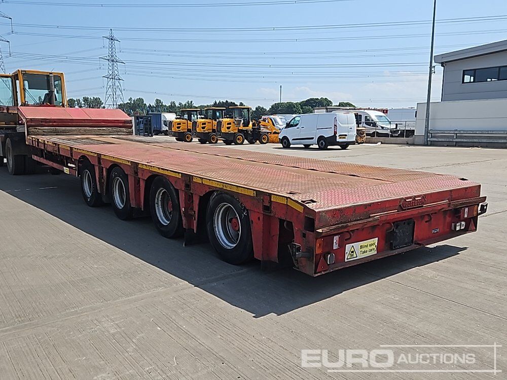 2003 Nooteboom 4 Axle Extendable Step Frame Low Loader Trailer, Outriggers, Rear Steer - Низкорамный полуприцеп: фото 3 2003 Nooteboom 4 Axle Extendable Step Frame Low Loader Trailer, Outriggers, Rear Steer - Низкорамный полуприцеп: фото 3