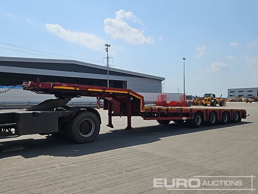 2003 Nooteboom 4 Axle Extendable Step Frame Low Loader Trailer, Outriggers, Rear Steer - Низкорамный полуприцеп: фото 1 2003 Nooteboom 4 Axle Extendable Step Frame Low Loader Trailer, Outriggers, Rear Steer - Низкорамный полуприцеп: фото 1
