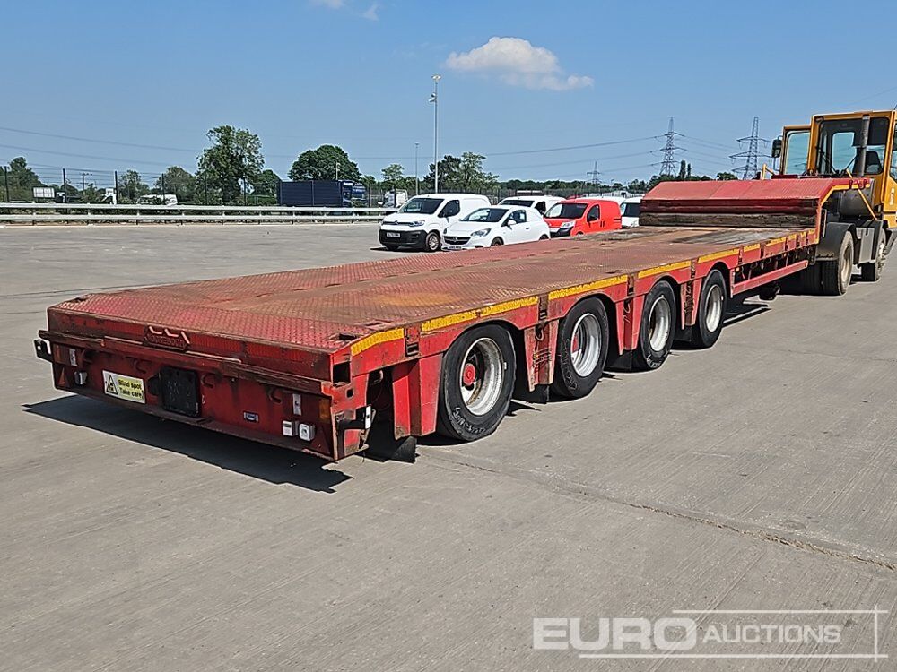 2003 Nooteboom 4 Axle Extendable Step Frame Low Loader Trailer, Outriggers, Rear Steer - Низкорамный полуприцеп: фото 5 2003 Nooteboom 4 Axle Extendable Step Frame Low Loader Trailer, Outriggers, Rear Steer - Низкорамный полуприцеп: фото 5