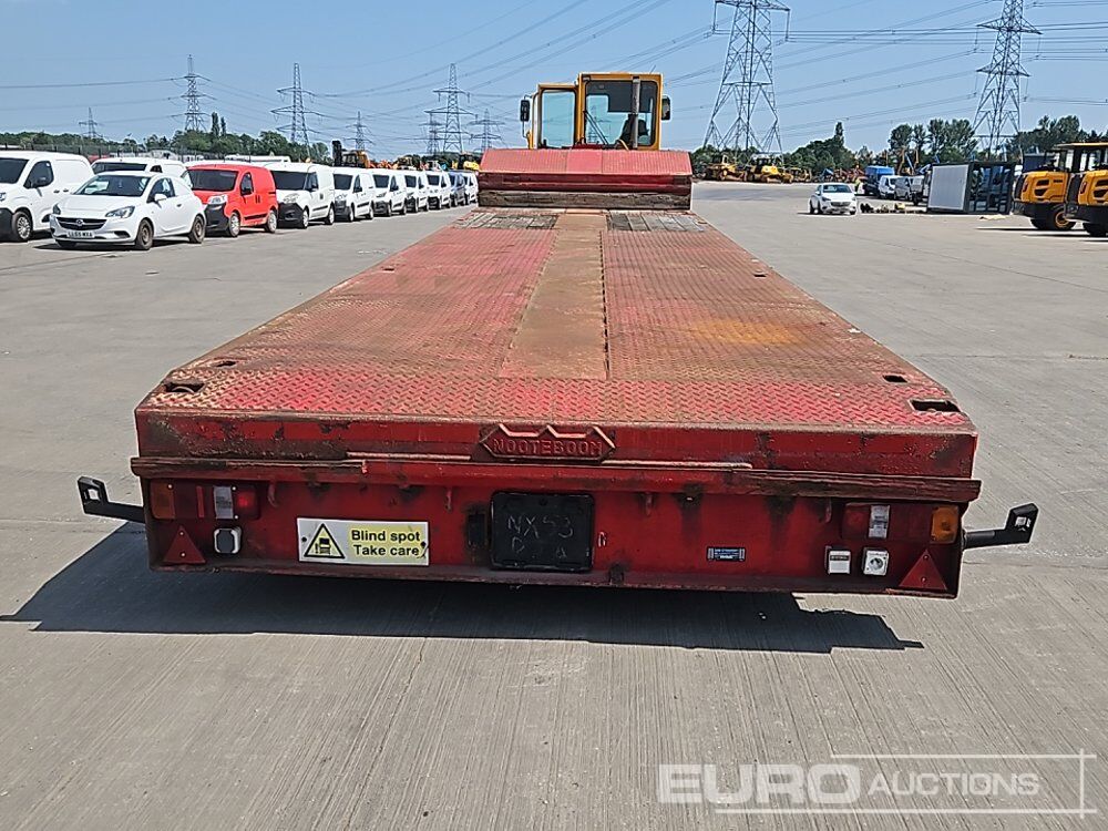2003 Nooteboom 4 Axle Extendable Step Frame Low Loader Trailer, Outriggers, Rear Steer - Низкорамный полуприцеп: фото 4 2003 Nooteboom 4 Axle Extendable Step Frame Low Loader Trailer, Outriggers, Rear Steer - Низкорамный полуприцеп: фото 4