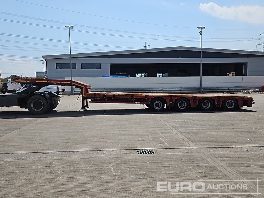 2003 Nooteboom 4 Axle Extendable Step Frame Low Loader Trailer, Outriggers, Rear Steer - Низкорамный полуприцеп: фото 2 2003 Nooteboom 4 Axle Extendable Step Frame Low Loader Trailer, Outriggers, Rear Steer - Низкорамный полуприцеп: фото 2