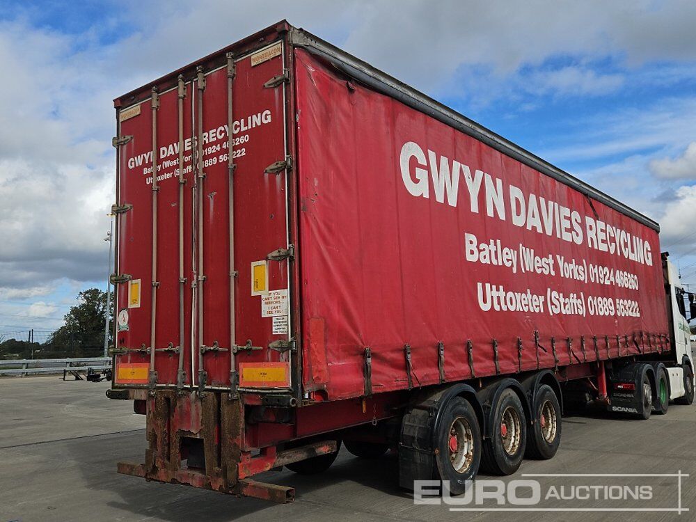 2004 Montracon Tri Axle Curtainsider Trailer - Тентованный прицеп: фото 5 2004 Montracon Tri Axle Curtainsider Trailer - Тентованный прицеп: фото 5