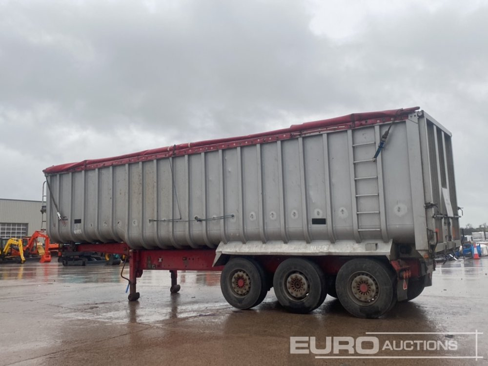 2007 Fruehauf Tri Axle Bulk Tipping Trailer, Roll Over Cover - Самосвальный полуприцеп: фото 3 2007 Fruehauf Tri Axle Bulk Tipping Trailer, Roll Over Cover - Самосвальный полуприцеп: фото 3