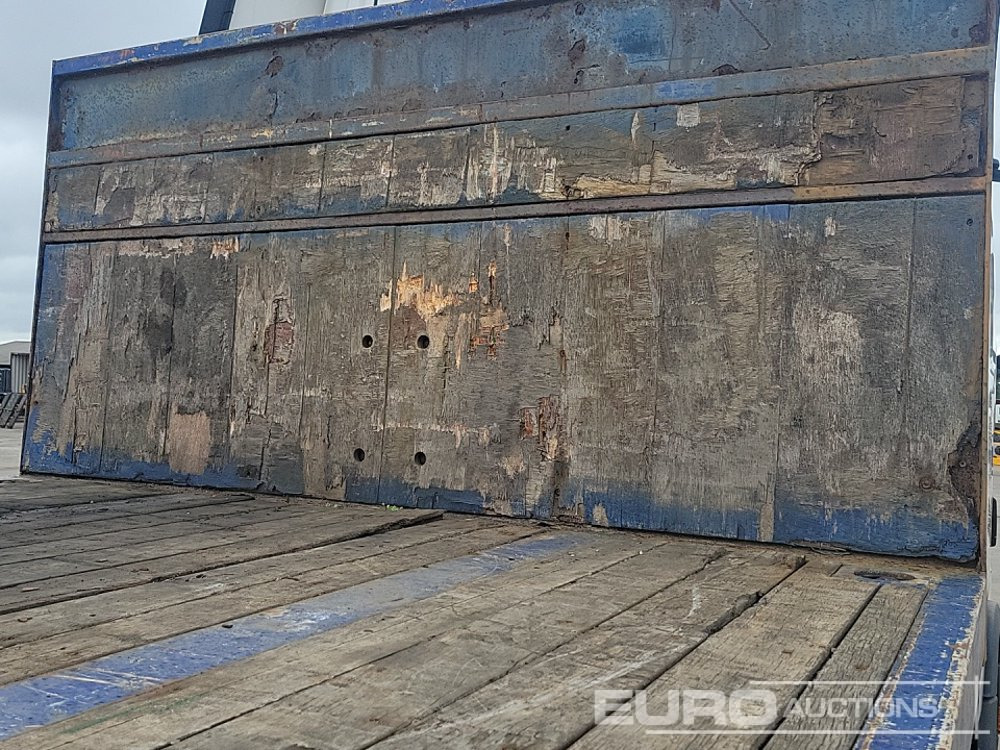 Полуприцеп бортовой/ Платформа 2007 SDC Trailer Tri Axle Extendable Flatbed Trailer, Twist Locks, Rear Steer: фото 9