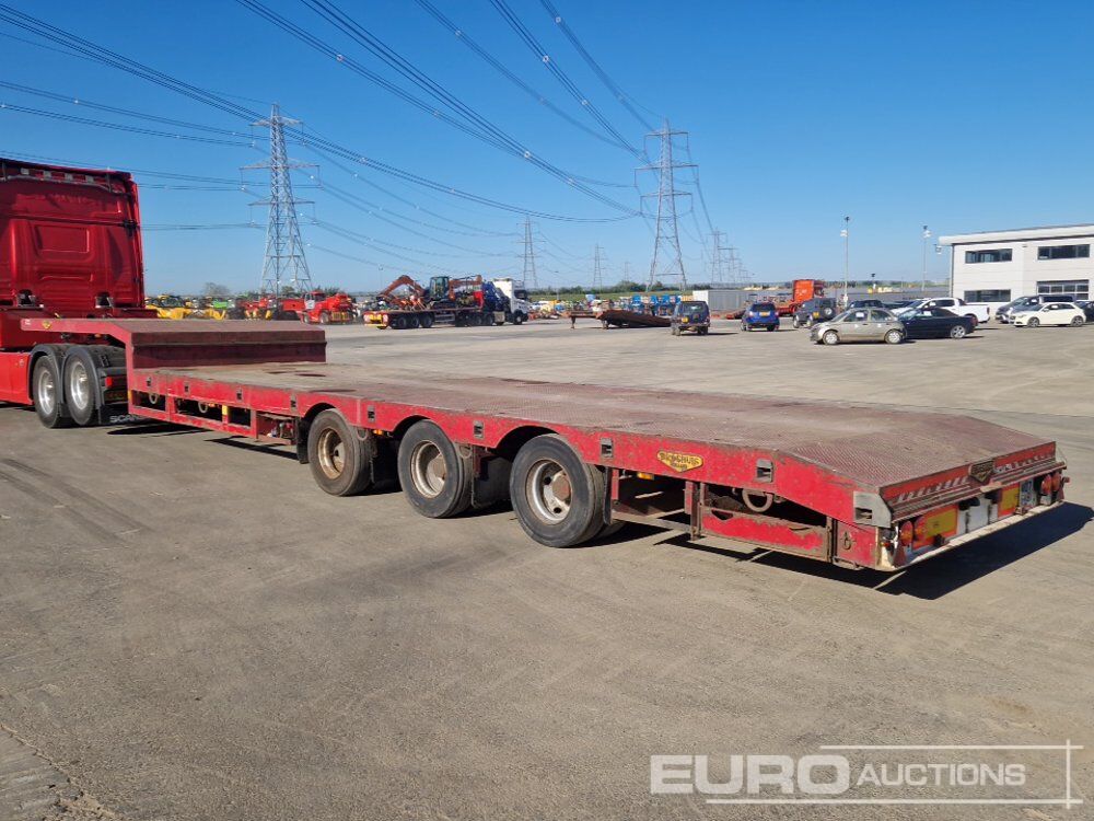 2008 Broshuis Tri Axle Extendable Step Frame Low Loader Trailer, Outriggers, Rear Steer - Низкорамный полуприцеп: фото 3 2008 Broshuis Tri Axle Extendable Step Frame Low Loader Trailer, Outriggers, Rear Steer - Низкорамный полуприцеп: фото 3