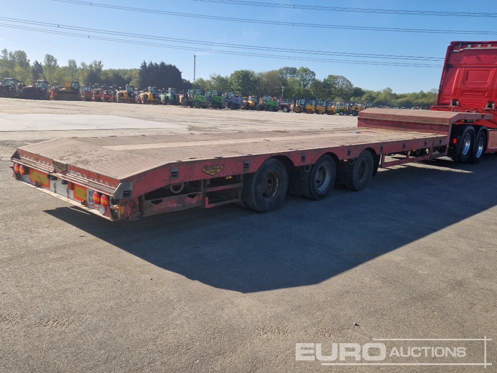 2008 Broshuis Tri Axle Extendable Step Frame Low Loader Trailer, Outriggers, Rear Steer - Низкорамный полуприцеп: фото 5 2008 Broshuis Tri Axle Extendable Step Frame Low Loader Trailer, Outriggers, Rear Steer - Низкорамный полуприцеп: фото 5