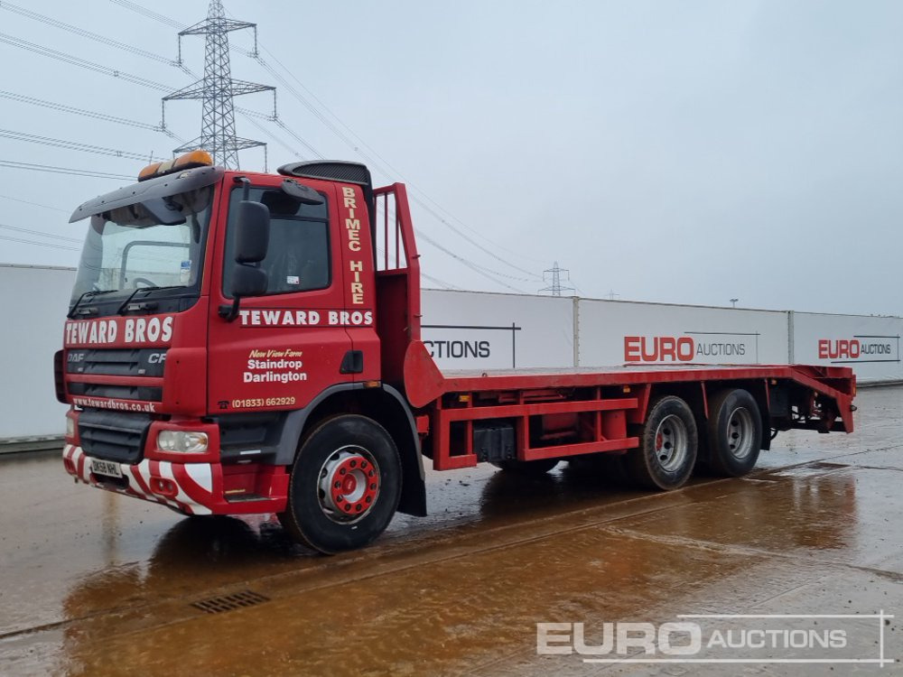 2008 DAF CF75.310 - Грузовик бортовой/ Платформа: фото 1 2008 DAF CF75.310 - Грузовик бортовой/ Платформа: фото 1