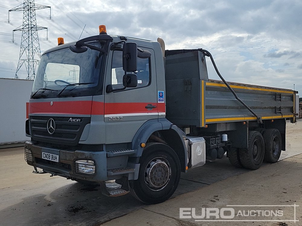2008 Mercedes Axor 2633 - Самосвал: фото 1 2008 Mercedes Axor 2633 - Самосвал: фото 1