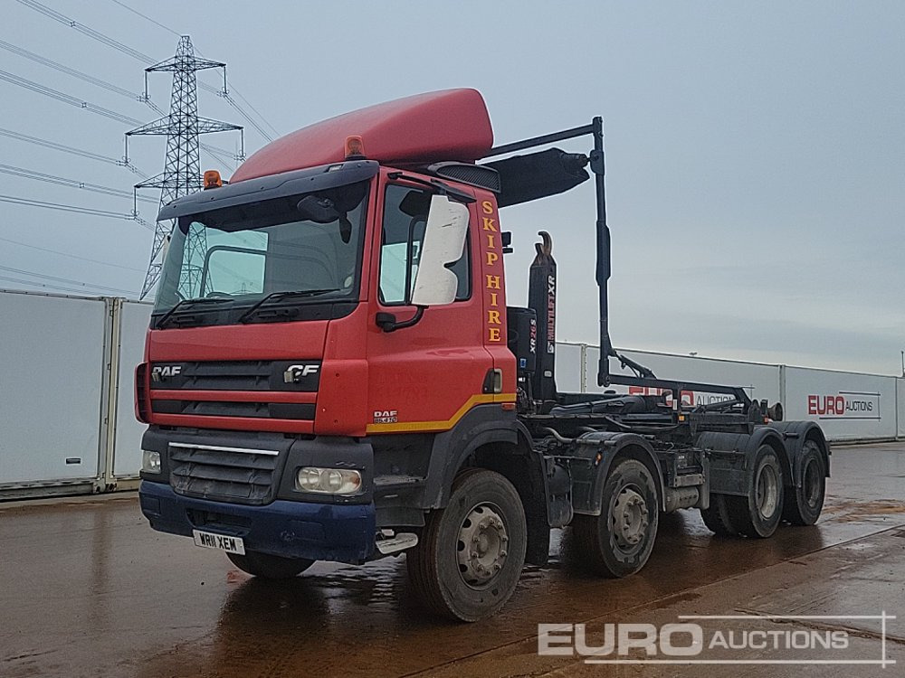 2011 DAF 85CF-410 - Крюковой мультилифт: фото 1 2011 DAF 85CF-410 - Крюковой мультилифт: фото 1