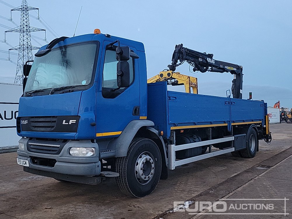 2011 DAF LF55.220 - Грузовик бортовой/ Платформа: фото 1 2011 DAF LF55.220 - Грузовик бортовой/ Платформа: фото 1