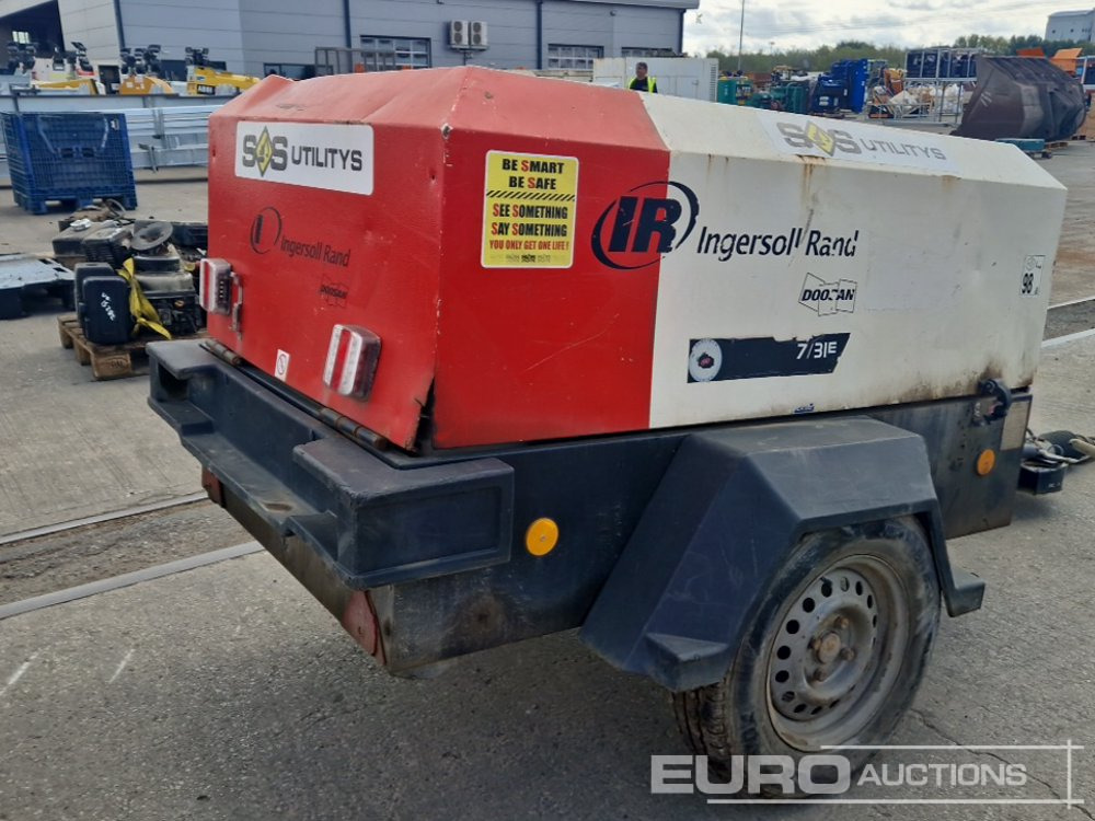 2011 Doosan 731E 105CFM - Воздушный компрессор: фото 5 2011 Doosan 731E 105CFM - Воздушный компрессор: фото 5