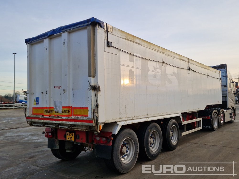 2011 Fruehauf Tri Axle Bulk Tipping Trailer, Front Lift Axle, Easy Sheet - Самосвальный полуприцеп: фото 5 2011 Fruehauf Tri Axle Bulk Tipping Trailer, Front Lift Axle, Easy Sheet - Самосвальный полуприцеп: фото 5