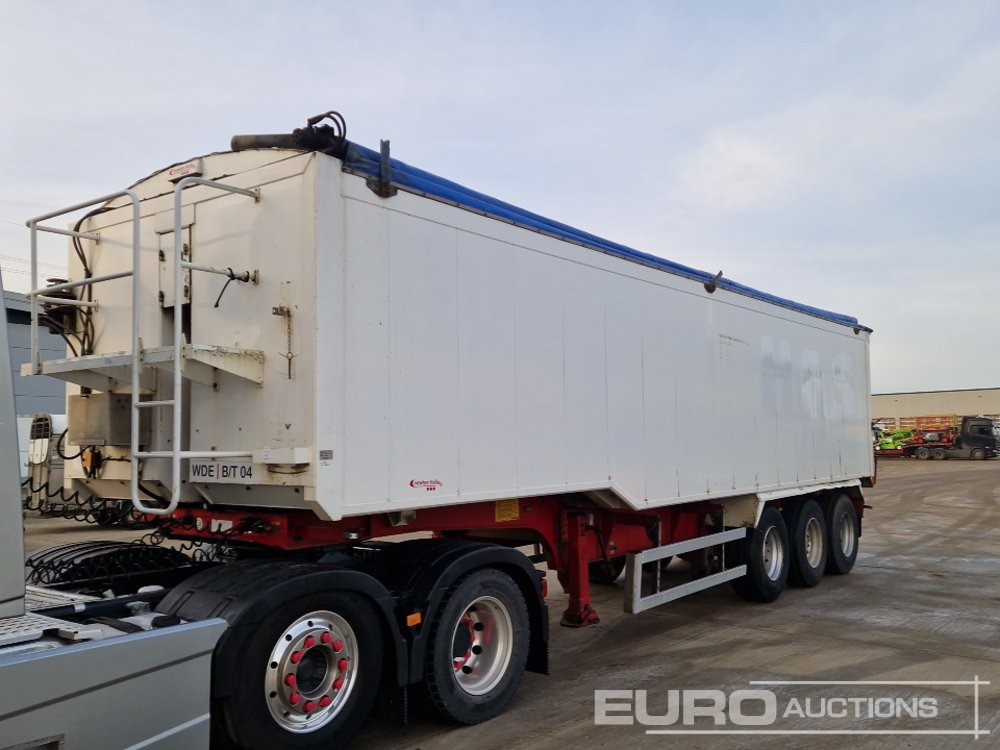 2011 Fruehauf Tri Axle Bulk Tipping Trailer, Front Lift Axle, Easy Sheet - Самосвальный полуприцеп: фото 1 2011 Fruehauf Tri Axle Bulk Tipping Trailer, Front Lift Axle, Easy Sheet - Самосвальный полуприцеп: фото 1