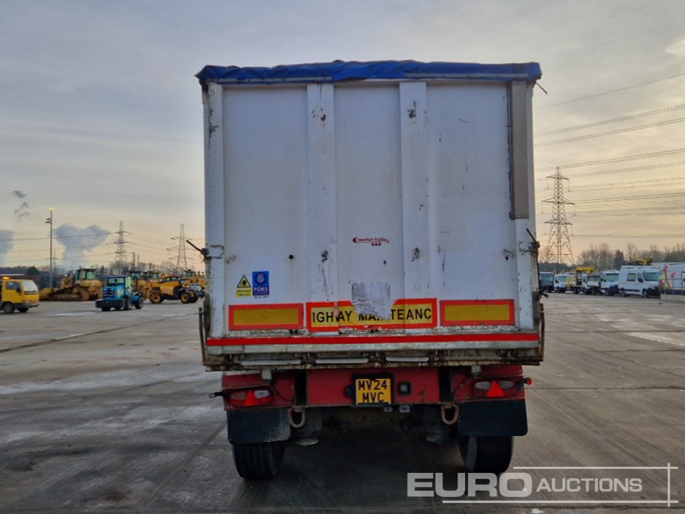 2011 Fruehauf Tri Axle Bulk Tipping Trailer, Front Lift Axle, Easy Sheet - Самосвальный полуприцеп: фото 4 2011 Fruehauf Tri Axle Bulk Tipping Trailer, Front Lift Axle, Easy Sheet - Самосвальный полуприцеп: фото 4