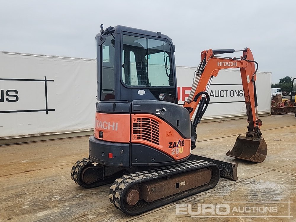 2011 Hitachi ZX29U-3 CLR - Мини-экскаватор: фото 5 2011 Hitachi ZX29U-3 CLR - Мини-экскаватор: фото 5