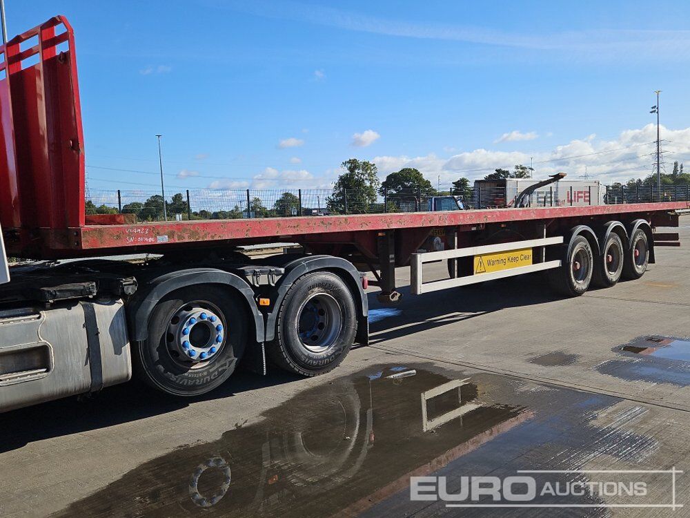 2011 SDC Trailer Tri Axle Extendable Flat Bed Trailer - Прицеп бортовой/ Платформа: фото 1 2011 SDC Trailer Tri Axle Extendable Flat Bed Trailer - Прицеп бортовой/ Платформа: фото 1